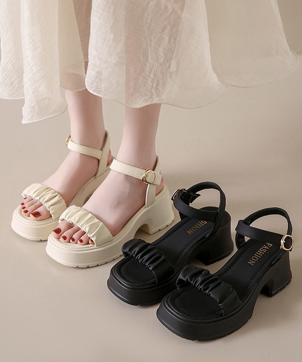 美脚厚底☆太めヒール【ALDO】Valaberel ストラップサンダル♪ 美脚厚底☆太めヒール【ALDO】Valaberel ストラップサンダル♪