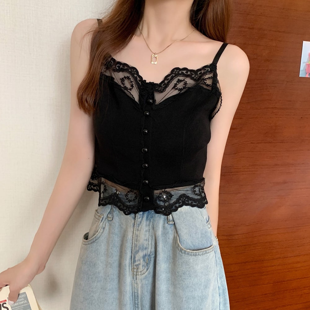 HERITER/エリテ レースキャミソール H0-30-00-19 | イエナ(IENA