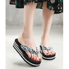 軽量 厚底トングサンダル レディース 夏