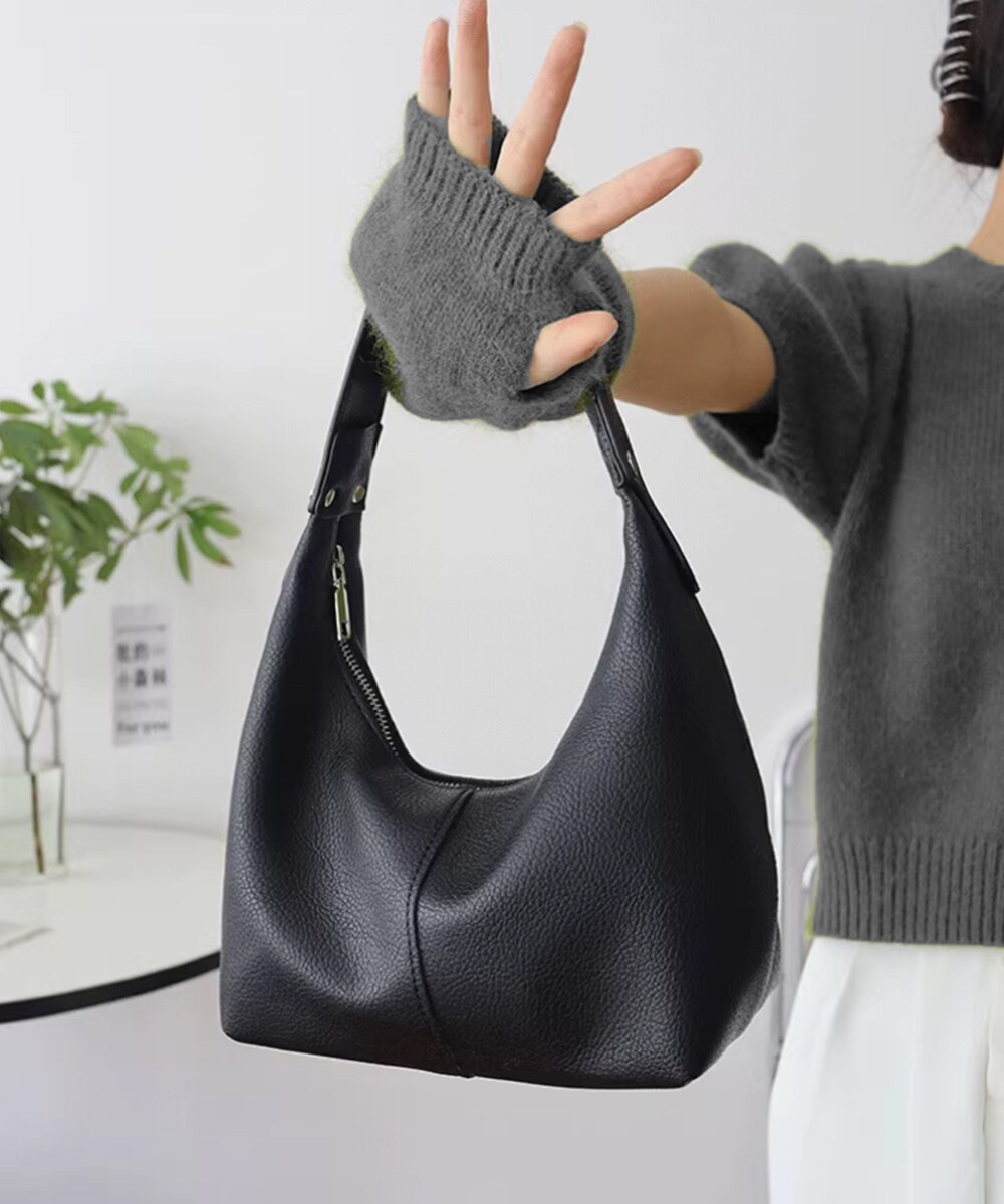 【韓国ファッション】かごバッグ 台形 ワンハンドル 金具 ハンド VIS ショルダーバッグ バッグ 「新色追加」ひねり金具ワン