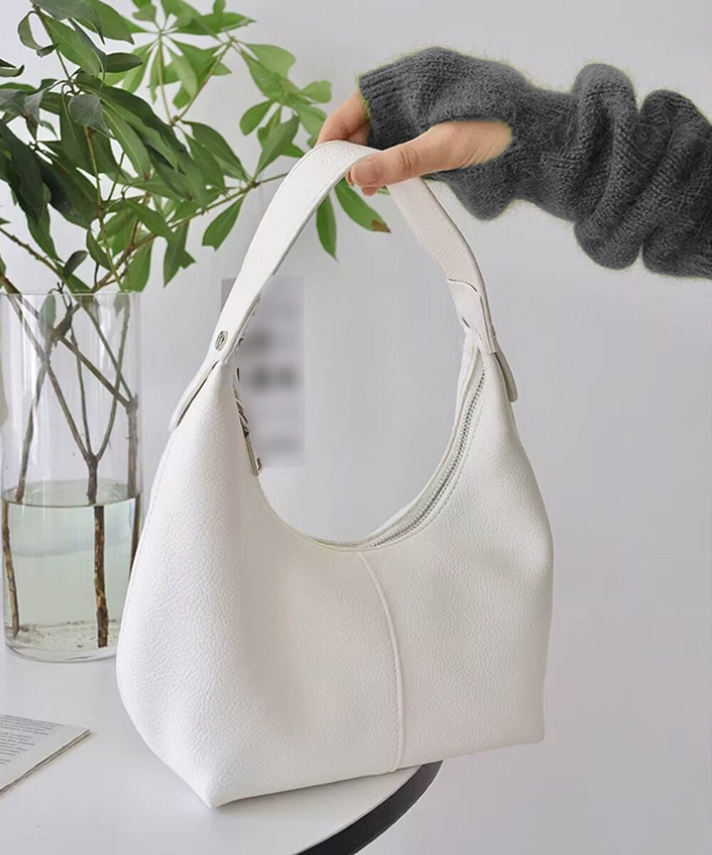 韓国デザイン リアルレザー 本革 ショルダー ハンドバッグ BAG フェイクレザーワンハンドルバッグ 韓国風 | ミニミニストア