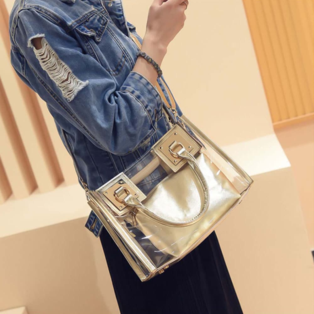 クリアバッグ レディース