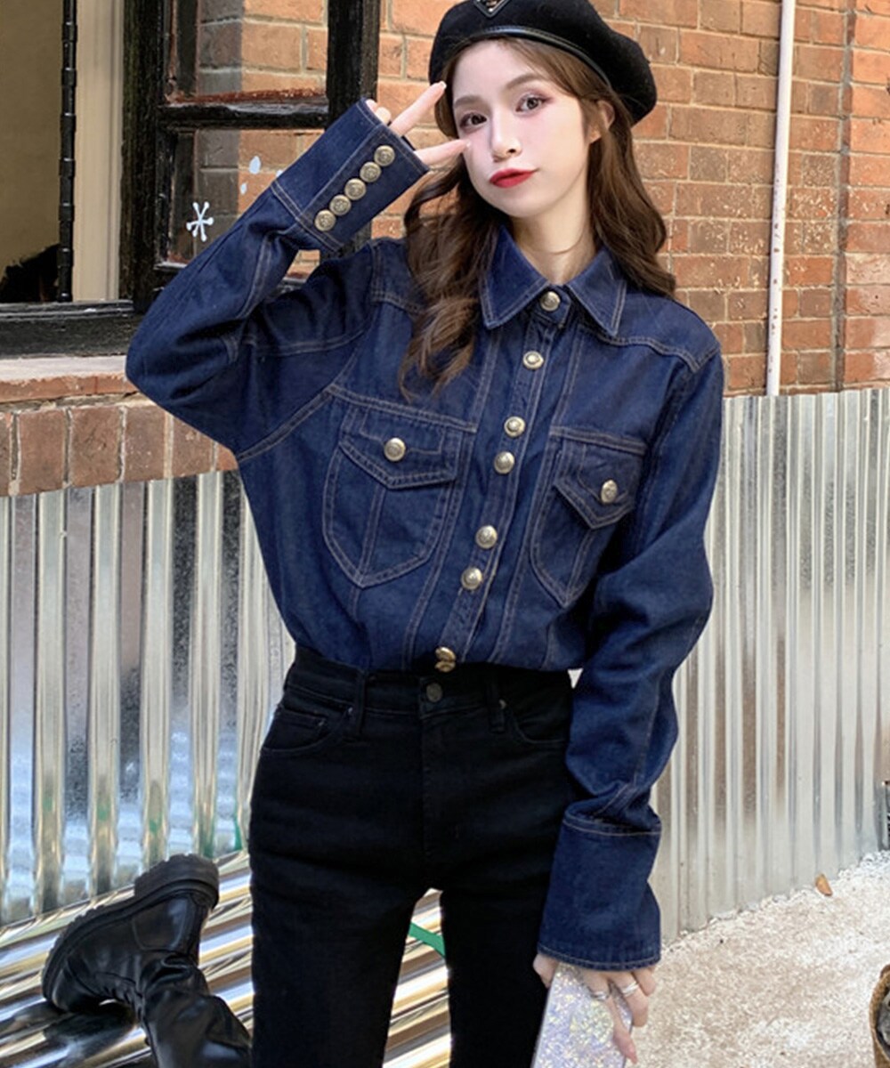 IENA マッキントッシュ　デニムブルゾン item153122501001-1-2.jpg