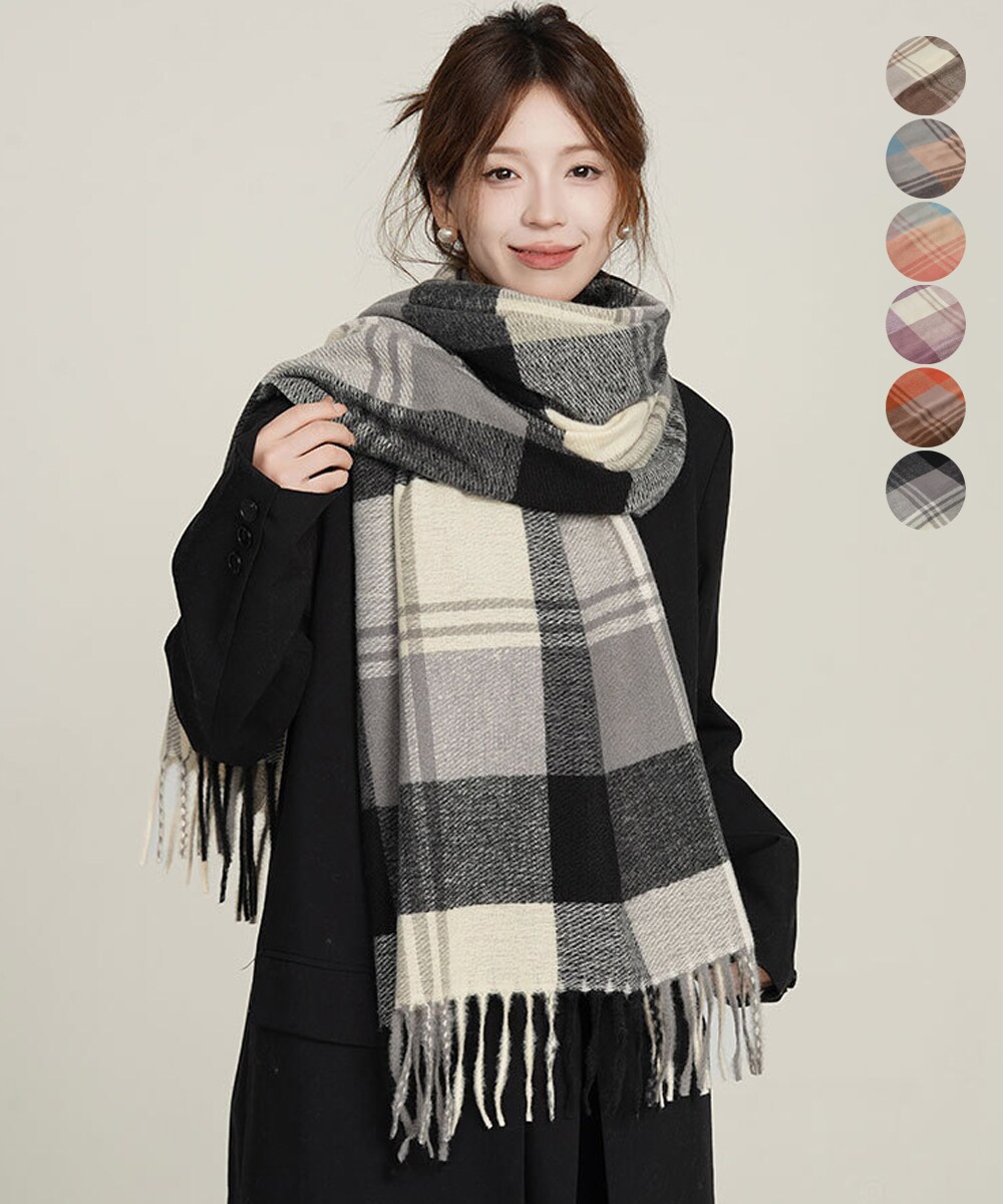 CULLNI マフラー COLOR BORDER SCARF CULLNI（クルニ）の「STUDIOUS別注 COLOR BORDER SCARF
