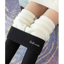 裏起毛レギンスレディース あったかパンツ