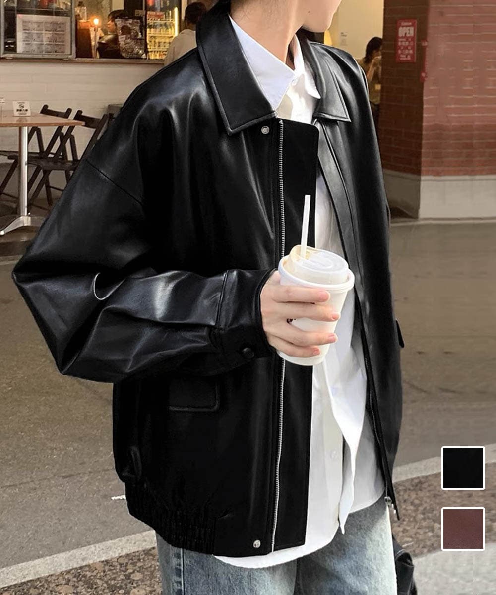 ブルゾン ジップアップジャケット 韓国風 | ミニミニストア