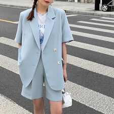 ミニミニストア(miniministore)の半袖ジャケット ショートパンツ セット夏