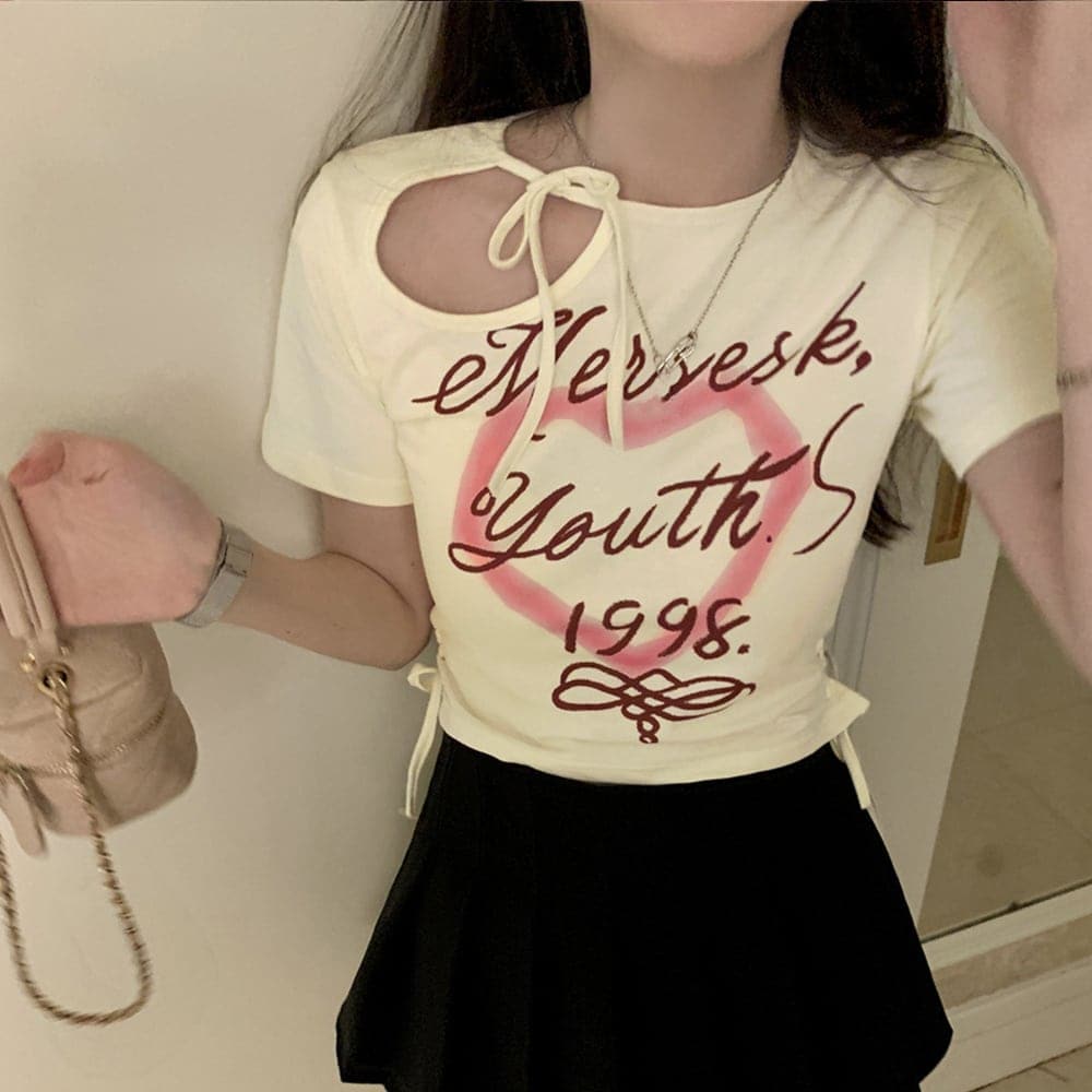 ロゴt 韓国 tシャツ レディース 半袖