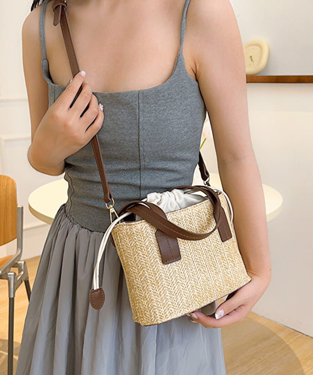 21春夏新作＞ステッチデザインカゴバッグ | ランダ(RANDA) | マルイ