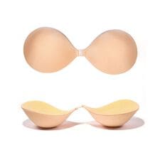 4倍盛りシリコンブラ 洗える極厚粘着ブラ