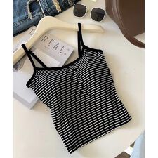 カップ付きキャミソール ブラトップ重ね着