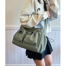 ショルダーバッグ 大容量 ユニセックス鞄