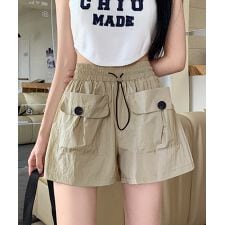 カーゴパンツレディースショートパンツ春夏