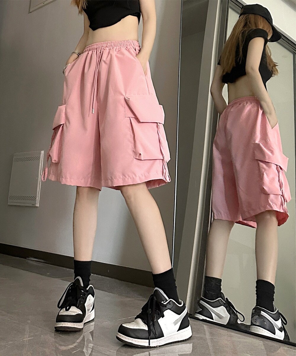 カーゴショートパンツ 5分丈ハーフパンツ