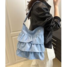 フリルショルダーバッグ ティアードバッグ