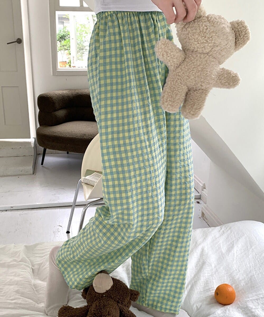 新品タグ付き⭐︎house on the hill ギンガムチェック　パンツ　80 新品タグ付き⭐︎house on the hill ギンガムチェック パンツ 80