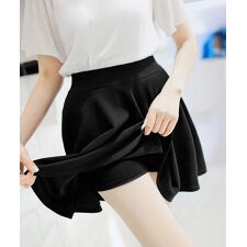 インナーパンツ付きミニスカートレディース