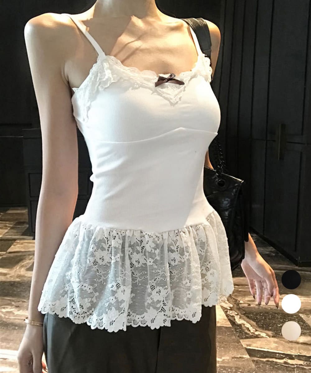 HERITER/エリテ レースキャミソール H0-30-00-19 | イエナ(IENA