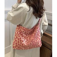 ミニミニストア(miniministore)のレオパードトートバッグ キャンバス鞄軽量