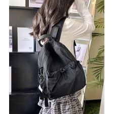 リュックサック レディース ナイロン無地