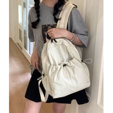 リュックサック レディース ナイロン無地