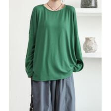 ミニミニストア(miniministore)のドルマンスリーブロンTゆったりカットソー