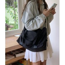 大容量トートバッグA4通勤通学斜め掛け鞄