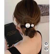 ミニミニストア(miniministore)のパールヘアゴム 韓国風 ヘアアクセサリー