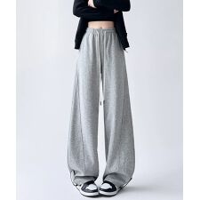スウェットパンツ レディースワイドパンツ