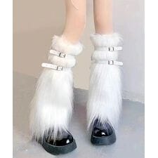 レッグウォーマー ベルト付きレッグカバー