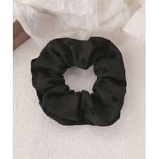 シュシュ ヘアゴム リボン柄 ハート柄