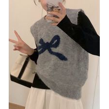 ニットベスト レディース ニットジレ