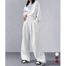 ミニミニストア(miniministore)のカレッジロゴスウェットセットアップパンツ