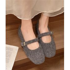 ミニミニストア(miniministore)のメリージェーンシューズ もこもこパンプス