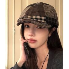 ミニミニストア(miniministore)のベレー帽 レディース チェック柄 春秋冬