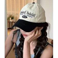 キャップ 刺しゅう レディース 英字ロゴ