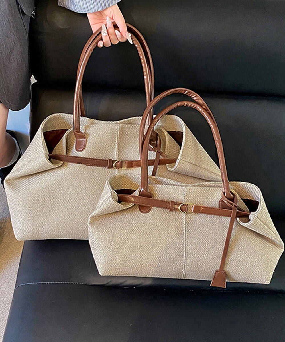 BY キャンバス×クリア トートバッグ －2WAY－ ◇ | ビューティー