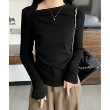 ミニミニストア(miniministore)のオフショルダーニットトップス 肌見せ秋服