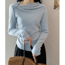 ミニミニストア(miniministore)のオフショルダーニットトップス 肌見せ秋服