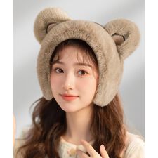 ミニミニストア(miniministore)の耳あてイヤーマフ くま耳イヤーウォーマー