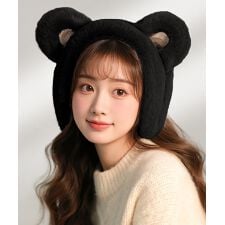 ミニミニストア(miniministore)の耳あてイヤーマフ くま耳イヤーウォーマー