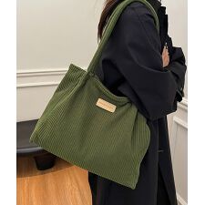 トートバッグ レディース コーデュロイ
