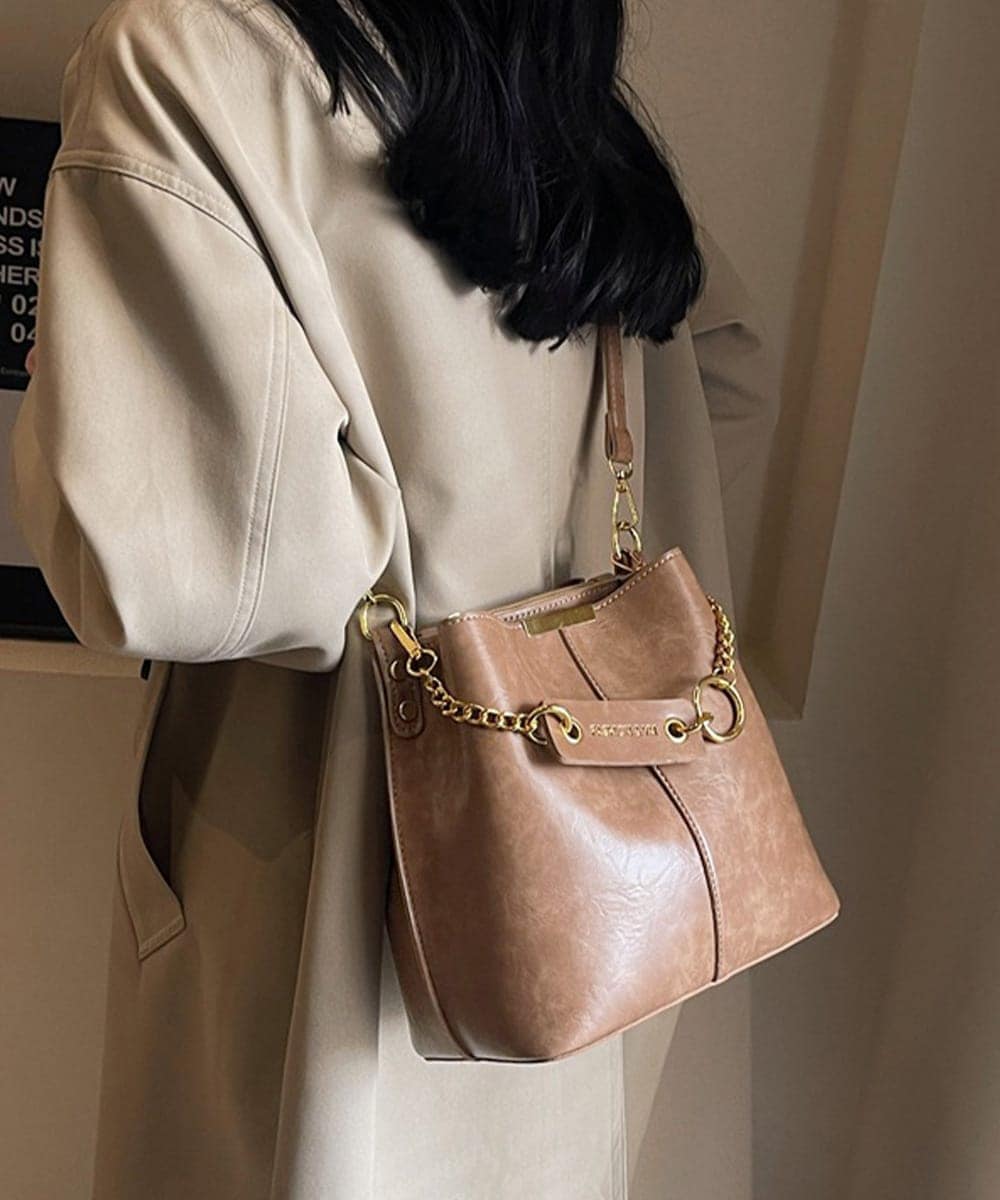 フリンジショルダーバッグスエード調バッグ | ミニミニストア