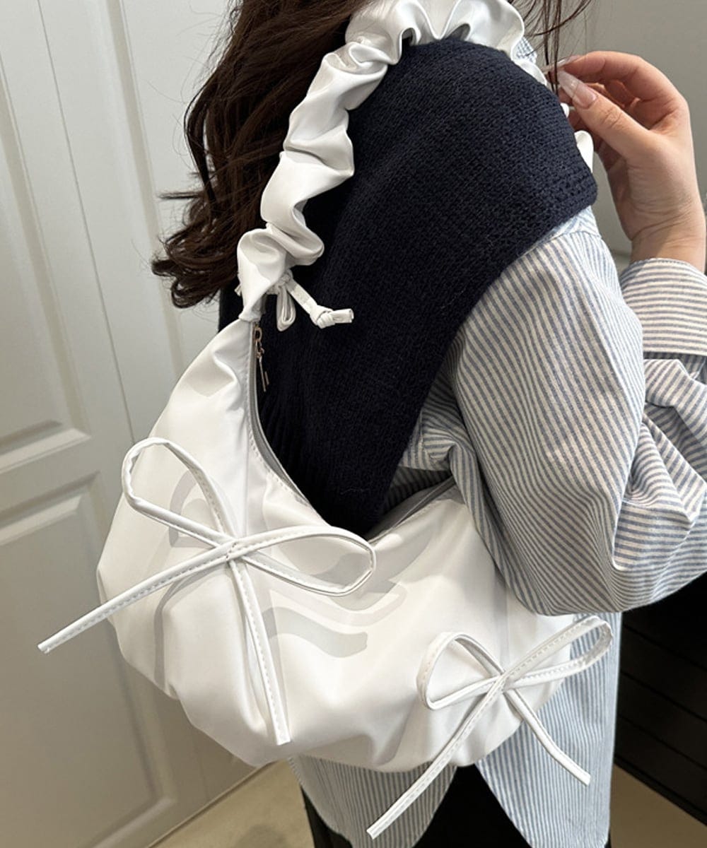 ショルダーバッグ 3way リボンバッグ