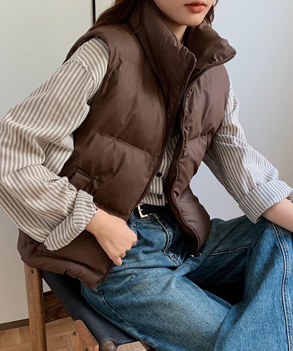 LOU ANDREA/ルーアンドレア 2WAY DOWN VEST ダウンベスト | イエナ