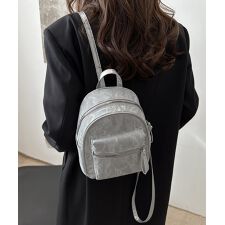 ミニリュックサック コンパクトバッグ 黒