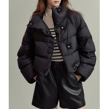 ダウンジャケット エコダウンブルゾン中綿