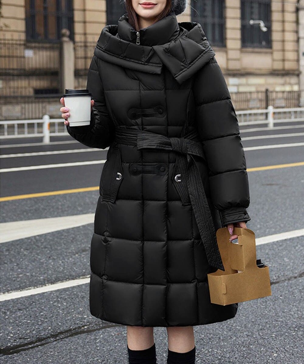 お嬢さんワッフルフレアコート | ノエミー(NOEMIE) | マルイウェブチャネル