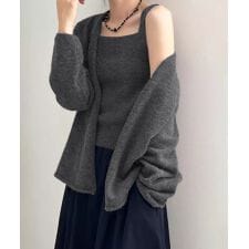 ニットアンサンブル着回しニット2点セット