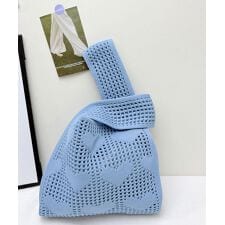 ハンドバッグ ハート柄鞄 マルシェバッグ